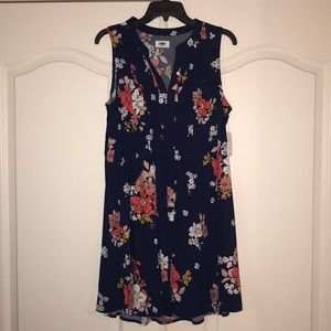 🌟Old Navy Floral Sleeveless Swing Dress🌟